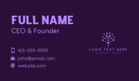 Brain Technology AI Business Card