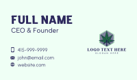 Weed Marijuana Farming Business Card