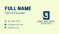 Restaurant Business Card example 2