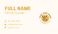 Cute Cat Yarn Business Card Design