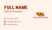 Nebraska Runza Sandwich Business Card