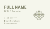 Professional Antique Business Business Card
