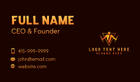 Lightning Voltage Human Business Card