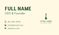 Shovel Plant Landscaping Business Card Image Preview