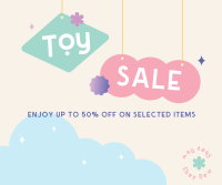 Cute Toys Sale Promo Facebook Post