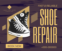 Shoe Repair Service Facebook Post Design