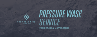 Pressure Wash Business Facebook Cover Image Preview