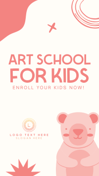 Art Class For Kids Instagram Story