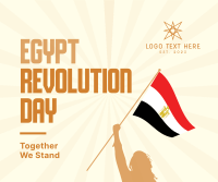 Egypt Revolution Day Facebook Post