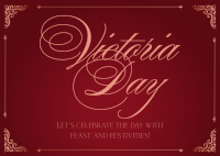 Victoria Day Greeting Postcard