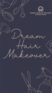 Beauty Salon Services Instagram Reel Image Preview